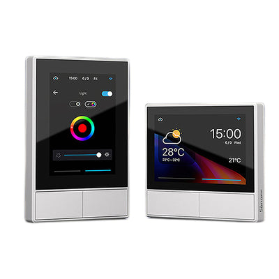 LinkMejor NSPanel WiFi Smart Thermostat Wall Switch EU US Temperature Display All-in-One Remote Controller with Alexa Google Home