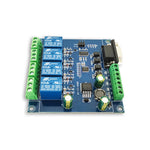 LinkMejor RS232/TTL UART Modbus LinkMejor 4 Ch Relay Module Communication 4-Channel 7-24V Relay Module
