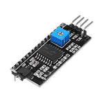 LinkMejor I2C TWI SP Serial Interface Port Module 5V 1602 LCD Adapter Geekcreit for Arduino - products that work with official Arduino boards