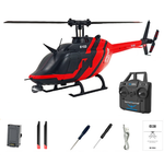 LinkMejor & RC ERA C138 Bell 206 2.4G 6CH 6-Axis Gyro 1:33 Scale Altitude Hold Flybarless RC Helicopter RTF