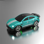 LinkMejor Q231 Q232 RTR 1/64 2.4G RWD Mini Drift RC Car Alloy Body Shell LED Light Support App Remote Control Optional Trailer Three Speed On-Road Racing Vehicles Models Boys Gifts Toys