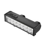 LinkMejor 1200 LM Bicycle Headlight White Yellow Dual-light Digital Type-C Charging Power Display Waterproof Bike Front Light for Night Cycling Safety