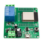 One Channel Relay ESP32-WROOM Development Board Single Relay Module DC 7-60V Power Supply for Home Appliance Accessories