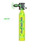 [US Direct] DEDEPU S3000-B 0.5L Mini Scuba Diving Tank Set Provide 10-15 Minutes Of Breathing Time Aluminum Oxygen Tanks Diving Equipment Snorkeling with Adapter Diving Goggles Strap Bag Pump Handbag