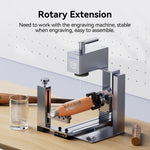 [EU/US Direct]LONGER Nano Rotary Extension Claws 180° Adjustable Angle Independent Dial Design Versatile Support Precise Stand for Engraving