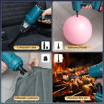 33000RPM Cordless Brushed Motor Vacuum Cleaner 250W High Suction Power Lightweight Design 21V Rechargeable Dry Cleaning Compact Dust Remover Portable Handheld Vacuum