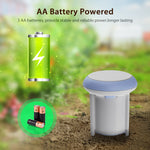 LinkMejor Wireless WIFi Soil Sensor Support Soil Moisture Temperature Smart Home Solar Soil Sensor for Garden Flower Plant