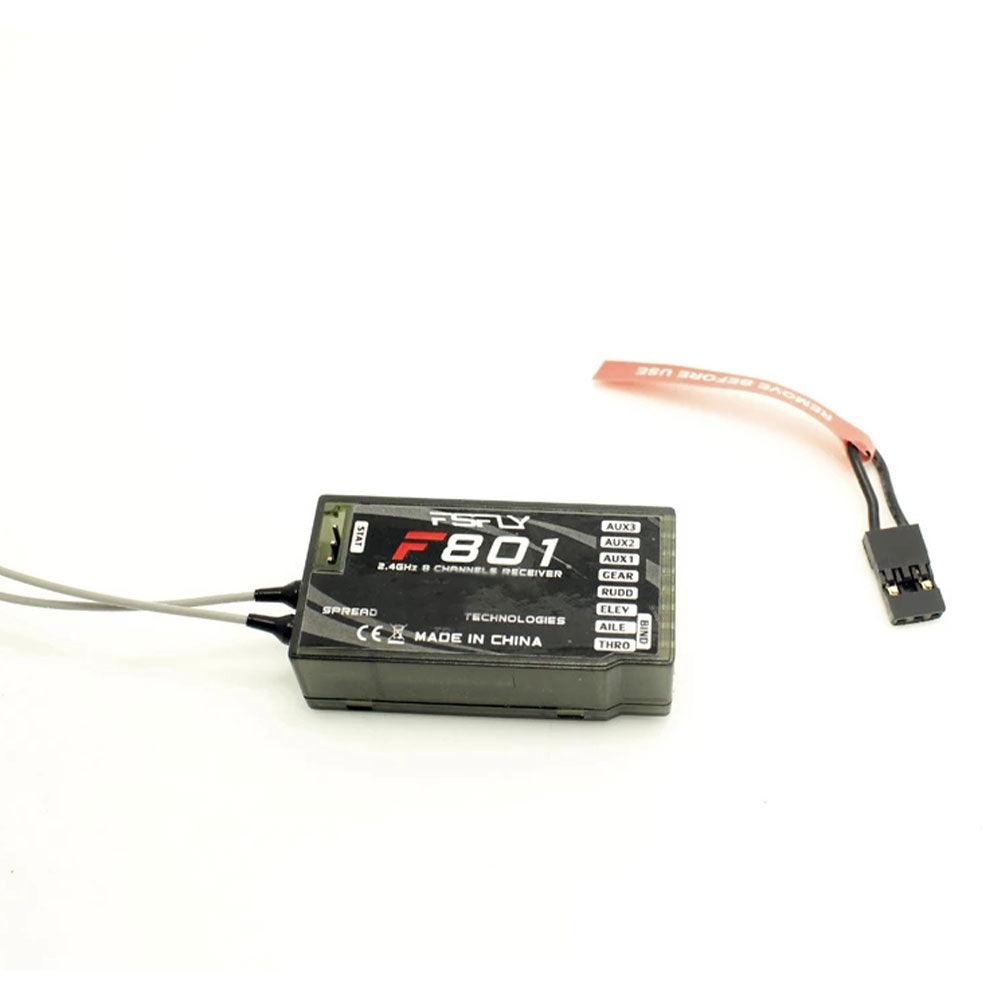 LinkMejor F801 2.4GHz 8CH PPM DSM-X/DSM2 Receiver Support Spektrum DX6 DX7 DX8 DSM2 JR Transmitter for RC Helicopters Airplane