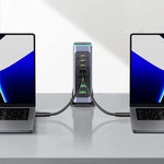 [GaN Tech] Bakeey WLX-F8L 660W 8-Port USB PD Charger 2USB-A+6USB-C PD QC3.0 FCP AFC Fast Charging with RGB Light Desktop Charging Station EU Plug US Plug for iPhone 16 16 Pro 15 14 13 Pro Max for Huawei Pura X for Xiaomi 15pro