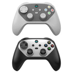 G6S Wireless bluetooth Game Controller with Hall Joysticks and Hall Trigger 6 Axis Gyro 1000Hz Turbo Macro for PC Switch Android iOS