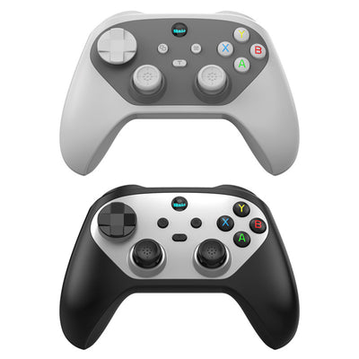 G6S Wireless bluetooth Game Controller with Hall Joysticks and Hall Trigger 6 Axis Gyro 1000Hz Turbo Macro for PC Switch Android iOS