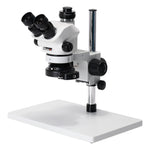 LinkMejor 21MP 4K 1080P HDMI Video Camera Simul-Focal 3.5X-100X Continuous Zoom Stereo Trinocular Microscope CTV Adapter Barlow Lens