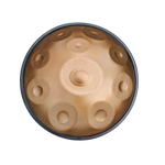 9 Notes 22 Inch AS TEMAN Handpan Drum Performer Seriesr Flying Saucer Drum Percussion Instrument Tongue Drum