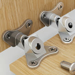 Zinc Alloy Corner Bracket L Shaped Support Connector 10 Pack Rust Resistant Heavy Duty Screws Included Furniture Hardware for Tables Chairs Shelves Cabinets