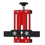 Upgrade Cabinet Door Mounting Jig Cabinet Door Rebouder Drill Locator Aluminum Alloy Installation Positioner Cabinet Hardware Jig For Framed Frameless Cabinets 10-85mm Thickness