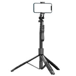 LinkMejor L16 1575mm Wireless Selfie Stick Tripod Stand Foldable Monopod for Gopros Action Cameras Smartphones Selfie Live Streaming