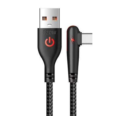 6A 120W USB-A to Type-C Cable Fast Charging Data Transmission Pure Copper Core Line 1M/2M Long for iPhone 16 16 Pro 15 Pro Max for Huawei Mate XT for Xiaomi MIX Fold4 for Samsung Galaxy Z Flip6