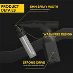 P-01/P-02 Electric Spray Gun Kit 1/3-Speed 0.3/0.5mm Nozzles 24ML/60ML PA Bottles 0.04MPa 7L/8L Airflow Rechargeable Cordless
