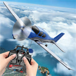 LinkMejor A580 Cirrus SR22 2.4G 4CH 520mm Wingspan 3D Aerobatics Brushless EPP RC Airplane Fixed Wing Glider RTF Compatible S-BUS DSM