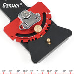 Ganwei Multi-angle Track Saw Rail Guide Track Saw Rail Square for Angled Cuts for Festool Rail System
