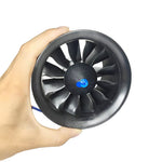 Hobbyocean 90mm 12-Blade EDF Electric Ducted Fan Unit With 6S 1450KV 8S 1100KV Brushless Motor 125A ESC for RC Airplane Jet