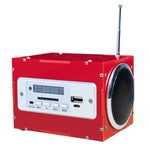 DIY Audio Bluetooth 5.0 Speaker Kit FM Radio USB/SD/AUX Dual Speakers DC 3.7-5V Remote Control Amplifier Speaker Building Kit