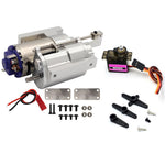 Upgraded Full Metal Two Shift 2 Speed Change Transmission Gearbox for WPL B1 B14 B24 B16 B36 C14 C24 MN D90 MN99S RC Cars Vehicles Models Parts