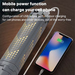 LinkMejor Multifunctional Outdoor Camping Light 8000mAh Type-C Rechargeable 1000lm Telescopic Tripod Lantern Flashlight Waterproof Dimmable 2700-8000K