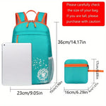 IPRee Children's Backpack Lightweight Outdoor Foldable Leisure Travel Fashion Cute Waterproof Backpack