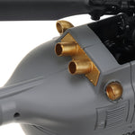 LinkMejor E120 2.4G 4CH 6-Axis Gyro Optical Flow Localization Flybarless BO-105 Scale RC Helicopter RTF