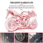 Motorcycle TPMS Tire Pressure Monitoring System QC3.0 Fast Charging USB Output Real Time Temperature Alarm IP67 Waterproof Anti Theft External Sensors Long Battery Life