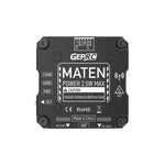 GEPRC MATEN 2.5W VTX PRO 5.8GHz 48CH FPV Transmitter Support Pit/25/200/600/1600/2500mW, IRC Tramp, Built-in Mic, Active Fan, CNC Aluminum, MMCX, 7-36V, 5V 600mA Out, 20×20/30.5×30.5mm, 17g for Long-Range Drone