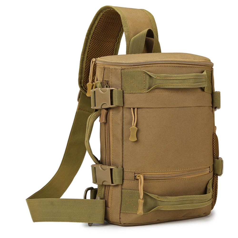 IPRee Tactical Camping Chest Bag Outdoor Hiking Trekking Fishing Cycling Pack Portable Travel Sports Luggage Rucksack Fanny Pack