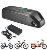 [EU/USA Direct] HANIWINNER HA193 48V 13Ah 624Wh Downtube E-Bike Battery 18650 Lithium Battery Cells 20A BMS With Charger Fits 48V 250W-750W Motor For DUOTTS Touroll SAMEBIKE Eleglide PVY Foride GUNAI SINOHON