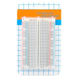 8.5 x 5.5cm 400 Tie Points 400 Holes Solderless Breadboard Bread Board