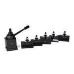 LinkMejor 250 Series Quick Change Tool Post System Compatible Holders High Precision Rigidity 1/4-5/8 Tool Bit Range