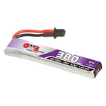 6Pcs LinkMejor 3.8V 380mAh 60C 1S LiHV Battery A30 Plug With Adapter Cable for Happymodel Mobula6 BetaFPV Meteor65