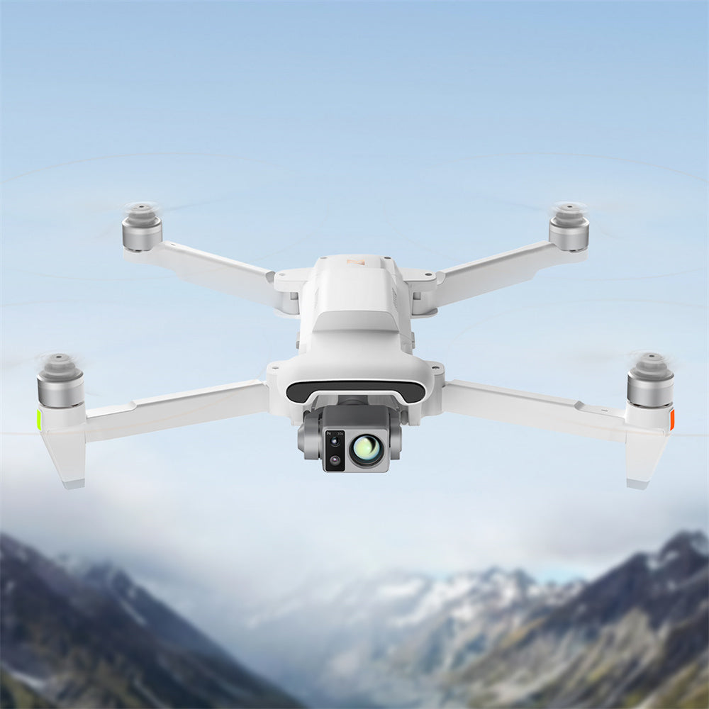 FIMI X8T V384 Roklink 5.0 20KM FPV With 48MP Wide-Angle Tele 18mm Thermal Lens Triple Camera Gimbal AI Super Night Video 47mins Flight Time Foldable RC Drone Quadcopter RTF