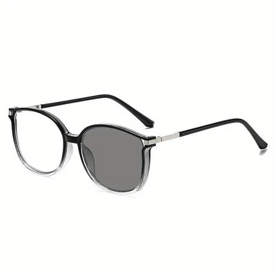 Anti-blue Light Photochromic Reading Glasses Fashion Diamonds Frames Outdoor UV protection Presbyopia Eyeglasses