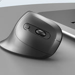 LinkMejor T27 2.4G Wireless Vertical Gaming Mouse 1200/2400/3200DPI 6-Key Ergonomic Mice for Office Working
