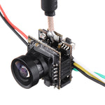 Eachine TX06 5.8GHz 48CH AIO FPV Camera VTX, 700TVL, 120° FOV, 25mW, SmartAudio, Pit Mode, OSD, 3.3-5.5V, 2.8g, NTSC/PAL for Tiny Whoop Toothpick Drone