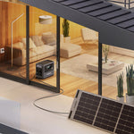 [USA Direct] Aferiy P110-D 1200W 960Wh LiFePO4 Portable Power Station+2* S200 200W Solar Panel UPS Pure Sine Wave Camping RV Home Emergency Portable Generator US Plug