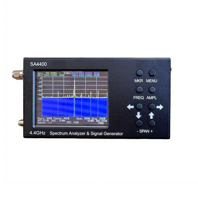 3.2-Inch Touch Screen Spectrum Analyzer 4.4G Signal Generator 45-4400 MHz Wide Frequency Range  High Accuracy 600 MHz/s Fast Sweep Speed