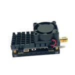LinkMejor 5.8GHz 2W FPV VTX Transmitter 40CH with 3-Channel Video Switch 1000TVL HD CMOS Camera – 2.8mm 120° FOV Audio PAL/NTSC 5-17V for RC Drone