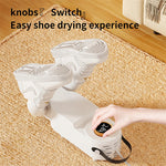 Portable Electric Shoe Dryer with Timer and Handle Multi Functional Boot Dryer Constant Temperature and Fast Drying for Socks and Gloves Rainy Seasons