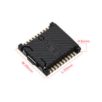 LinkMejor® T-LoRaC6 Main ESP32-C6 LoRa Module SX1262 868MHz 915MHz LoRaWAN Long Range Low Power Development Board Stamp Holes PCB