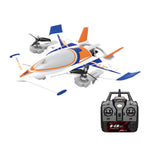 LinkMejor 570 2.4GHz 6CH 315mm Wingspan VTOL One Click Crane Mode Night Flying 6-Axis Gyro Brushless EPP RC Airplane RTF Compatible Futaba & DSM Receiver