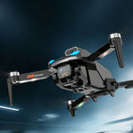LinkMejor G8 WiFi FPV with 4.3inch Foldable Screen Controller HD Dual Camera Servo Gimbal 360° Obstacle Avoidance Optical Flow Hover Brushless 2.4G 4CH 6-Axis Remote Control Toys RC Drone Quadcopter RTF