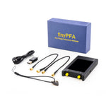 TinyPFA Phase Frequency Analyzer with 4-Inch Touch Screen 1MHz-290MHz Frequency Range High-precision Measurement Long-Term Recording USB Powered and TimeLab Compatible for Enhanced Data Processing