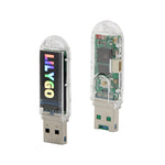 LinkMejor® T-Dongle-S3 Development Board 0.96inch LCD Display Screen Support WiFi bluetooth TF Card